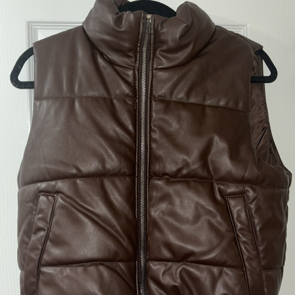 Brown vest